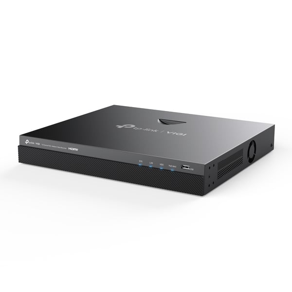 TP-Link VIGI NVR2016H-16P verkkovideotallennin Musta
