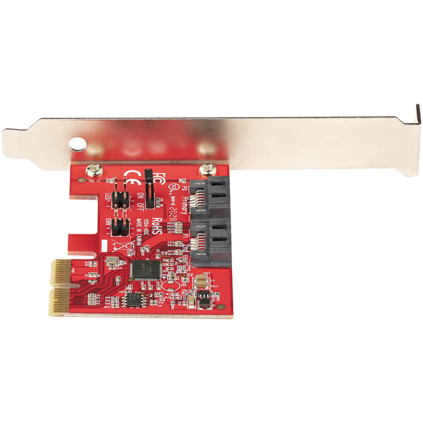StarTech.com 2 Port PCIe SATA RAID-kontroller - PCIe SATA hårdvaru-RAID-kontroller - PCIe-hårddisk