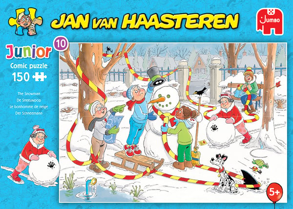 Jan van Haasteren - Junior Snowman (150 pieces)