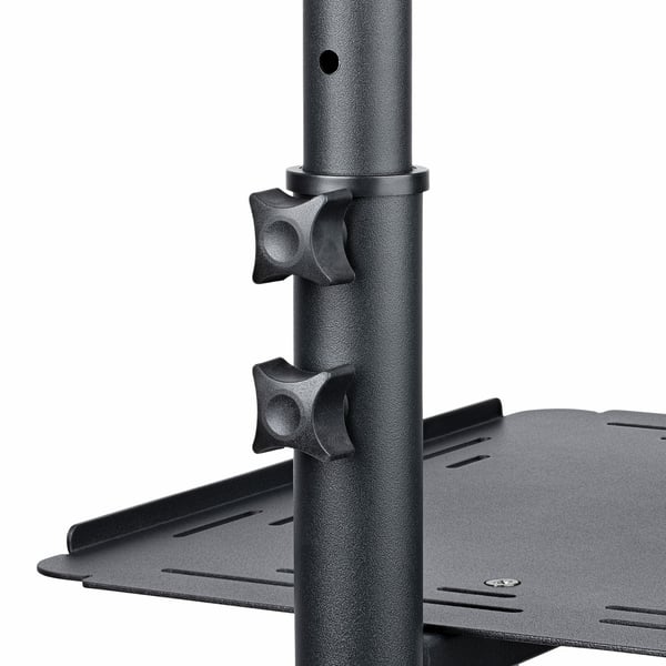 StarTech.com Mobil projektor- och laptopstativ/vagn - Kraftig (2 hyllor, 10 kg vardera)