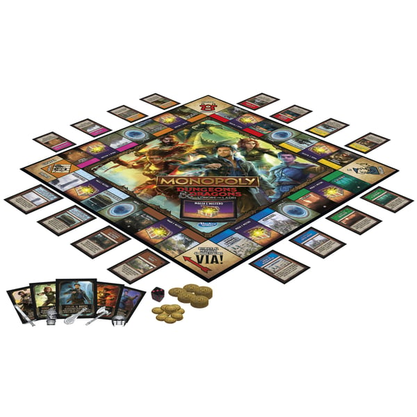 Monopoly Dungeons & Dragons L'Onore dei Ladri Brætspil Strategi
