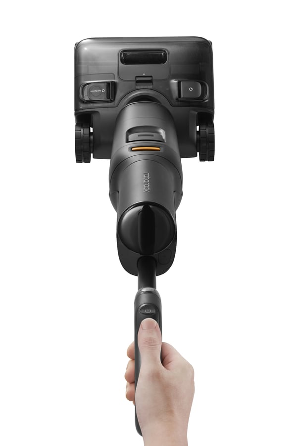 Roborock F25 ACE Combo Sähkömoppi Akku Kuiva Musta, Valkoinen 4 ah