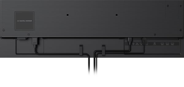iiyama LH4365UHSB-B1 skilte display Kiosk design 108 cm (42.5") LED Wi-Fi 800 cd/m² 4K Ultra HD Sort Indbygget processer Android 11 24/7