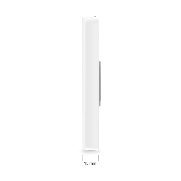 TP-Link Omada EAP615-WALL access-punkter för trådlösa nätverk 1774 Mbit/s Vit Strömförsörjning via Ethernet (PoE) stöd