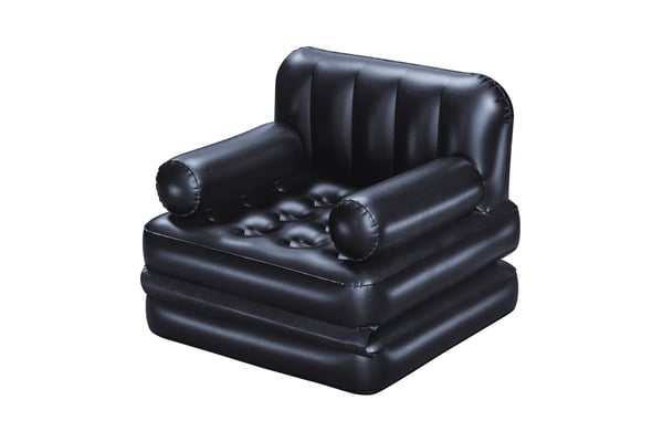 Bestway 75114 / 23 uppblåsbar solstol Svart