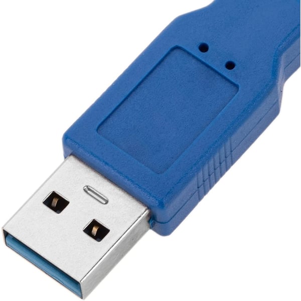 Techly 3.0m USB 3.0 A M/F USB-kabel USB 3.2 Gen 1 (3.1 Gen 1) 3 m USB A 5 Gbit/sek. Blå
