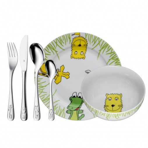 WMF 1280029964 bestiksæt Grøn, Rustfrit stål, Hvid