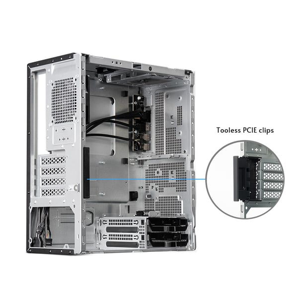Chieftec Geh Mini UNI BS-20B-OP B - Midi/Minitower - ATX