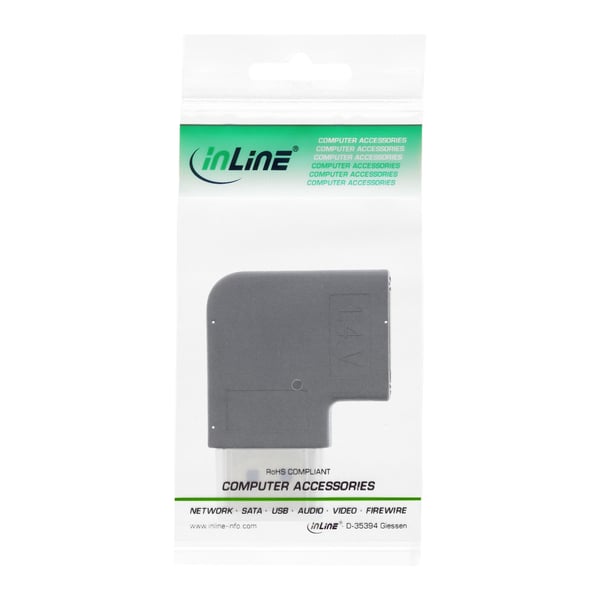 InLine 17199L kabel kønsskifter DisplayPort Sort