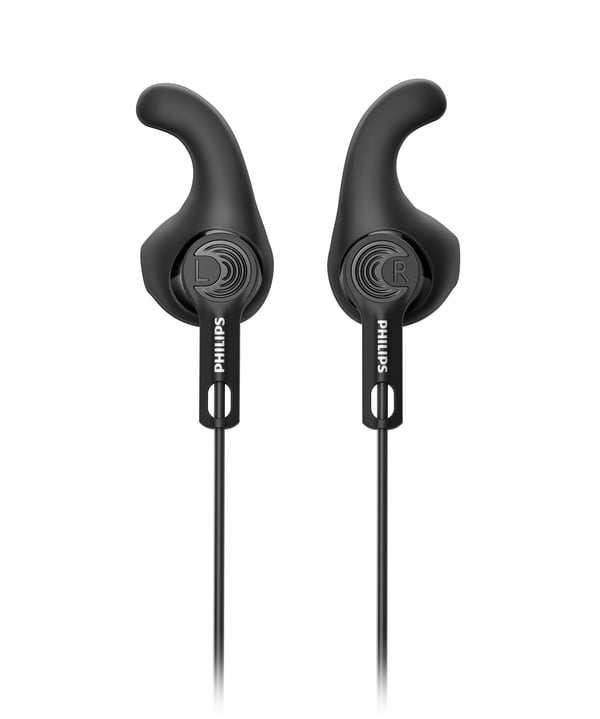 Philips TAA3206BK/00 kuulokkeet ja kuulokemikrofoni Langaton Ear-hook, In-ear Urheilu USB Type-C Bluetooth Musta