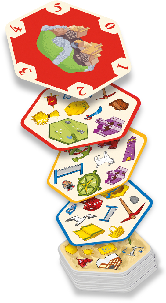 Asmodee Dobble Catan Dobble Catan Brætspil Matching