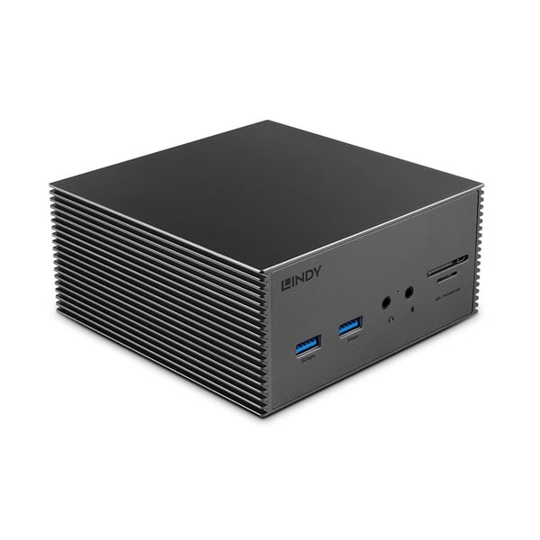 Lindy 43378 kannettavien tietokoneiden telakka ja porttitoistin Langallinen USB 3.2 Gen 2 (3.1 Gen 2) Type-C Harmaa Lindy 43378 kannettavien tietokoneiden telakka ja porttitoistin Langallinen USB 3.2 Gen 2 (3.1 Gen 2) Type-C Harmaa