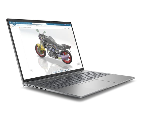 HP ZBook X G2i 16 inch Mobile Workstation PC Copilot+ PC Intel Core Ultra 7 356H 32 GB DDR5-SDRAM 1 TB SSD Windows 11 Pro AI Workstation, AI PC Sølv