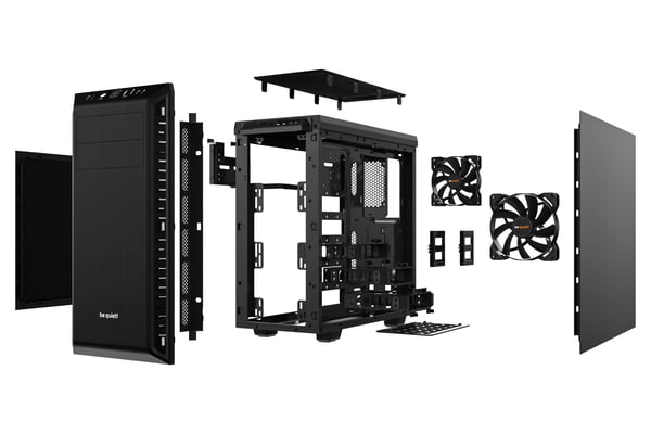 be quiet! Pure Base 600 Midi Tower Svart