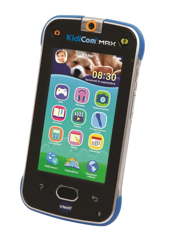 VTech KidiCom Max Bleu Bærbar computer til børn
