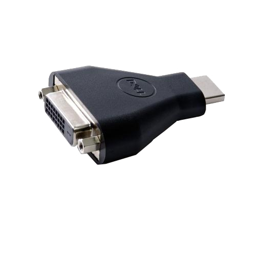 DELL 492-11681 kabel kønsskifter 19-pin HDMI-A M 24-pin DVI FM Sort