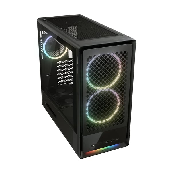 COUGAR DUOAIR RGB Midi Tower Svart