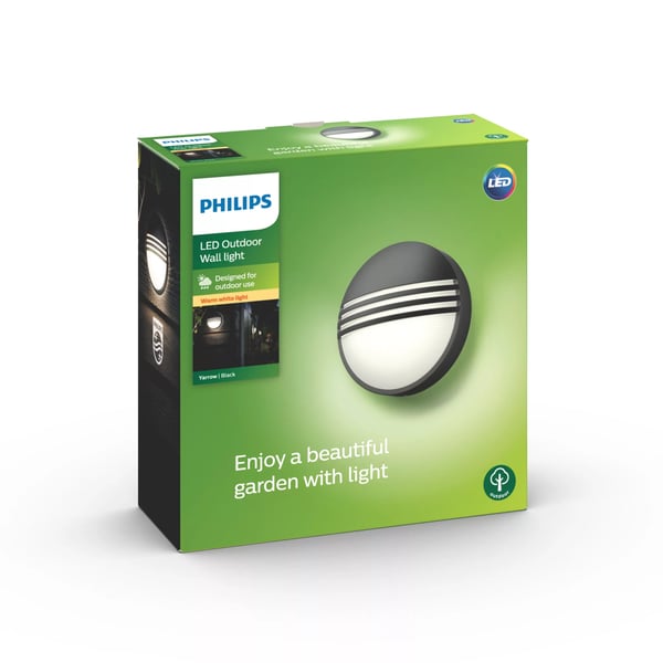 Philips myGarden Yarrow ulkoseinävalaisin 5,5W