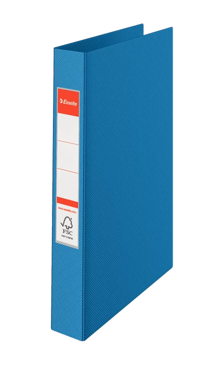 Esselte Vivida ringordner, 30% recirkuleret PP-folie (før-forbrug) FSC® A4 2RR/25 mm