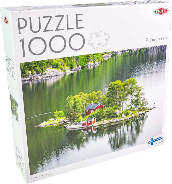 Tactic Lovers Scandinavian cottage Kuviopalapeli 1000 kpl Maisema