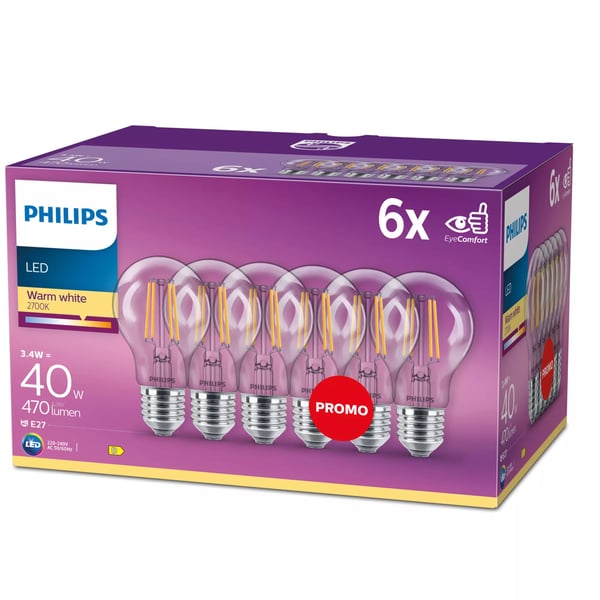 Philips 8721103054043 LED-lampe 3,4 W E27 D