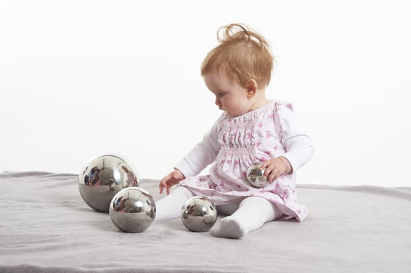 Tickit Sensory Reflective Silver Balls