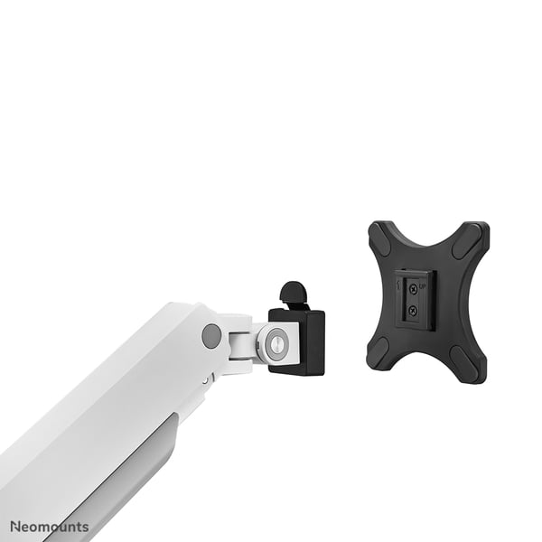 Neomounts DS70S-950WH2 monitorin kiinnike ja jalusta 88,9 cm (35") Vastaanotto Valkoinen