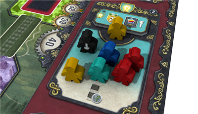 Asmodee Nucleum Court of Progress Lautapelin lisäosa Strategia
