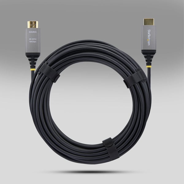 StarTech.com 8K-A-15M-HDMI-CABLE HDMI-kaapeli HDMI-tyyppi A (vakio) Musta