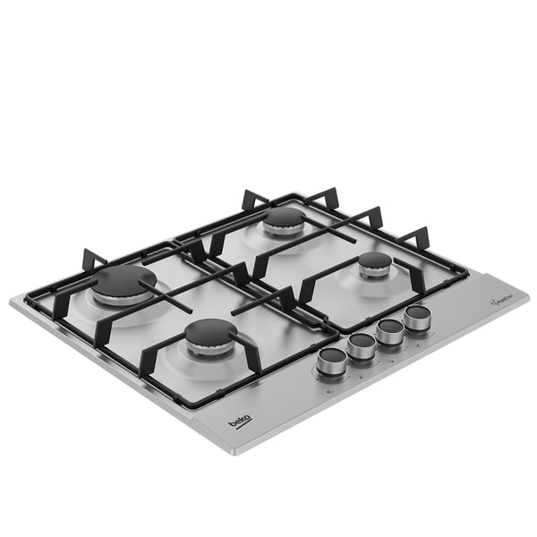 Beko HIAG64223SXE Rostfritt stål Inbyggd 60 cm Gas 4 zone(s)