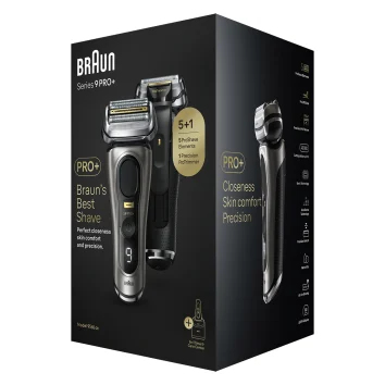 Braun Series 9 Pro+ 9565cc Wet & Dry Folierakapparat Trimmer Metallisk