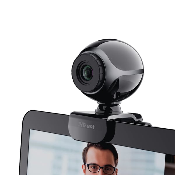 Trust Exis Webcam verkkokamera 0,3 MP 640 x 480 pikseliä USB 2.0 Musta
