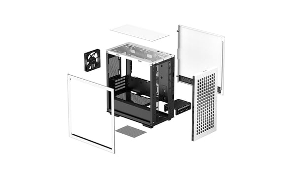 DeepCool CH370 WH Mini Tower Vit