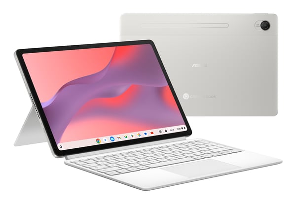 ASUS Chromebook CM32 CM3206DM4A-TR0145 MediaTek Kompanio Kompanio 540 30,7 cm (12.1") Pekskärm WQXGA 8 GB LPDDR5x-SDRAM 128 GB eMMC Wi-Fi 6 (802.11ax) ChromeOS Titan QWERTZ tyska