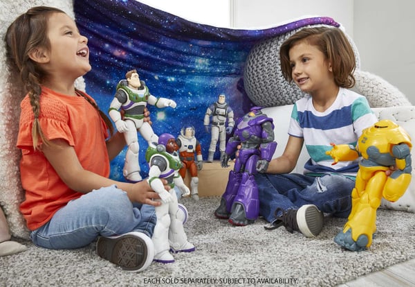 Lightyear Disney Pixar XL-15-Buzz -figur i stor skala (30,48cm)
