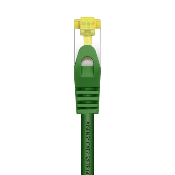 AISENS A146-0481 verkkokaapeli Vihreä 0,5 m Cat7 S/FTP (S-STP) Pyöreä