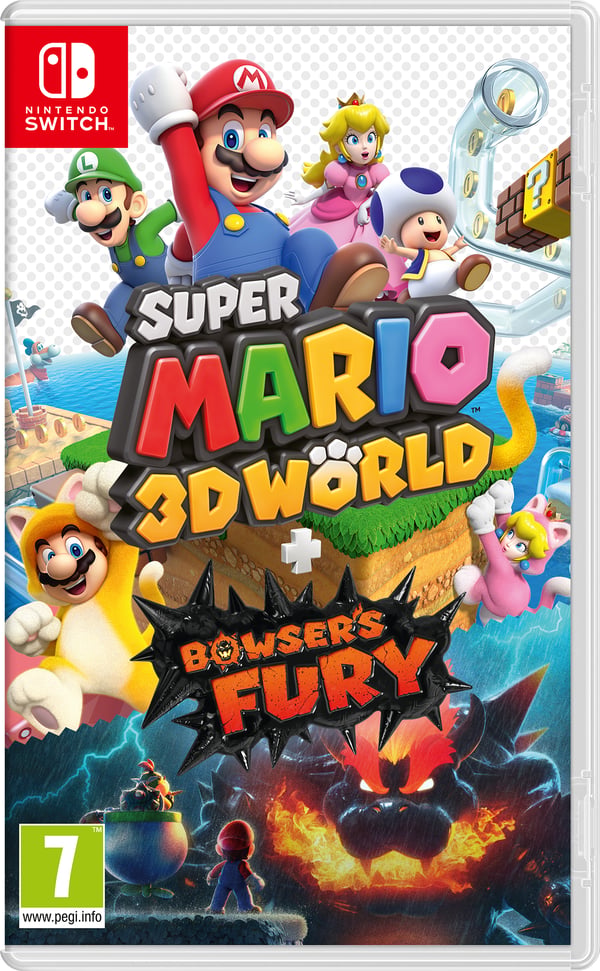 Nintendo Super Mario 3D World + Bowser’s Fury Standard+Add-on Engelsk Nintendo Switch
