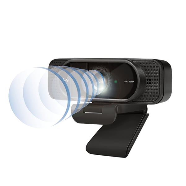LogiLink UA0381 webbkameror 1920 x 1080 pixlar USB 2.0 Svart