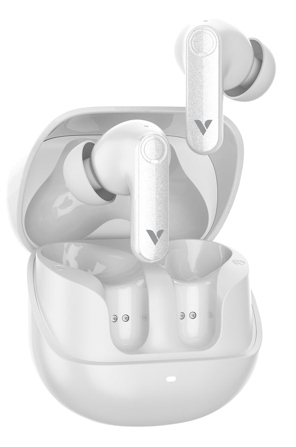 Verbatim TruSound Pro Headset Trådlös I öra Samtal/musik Bluetooth Vit