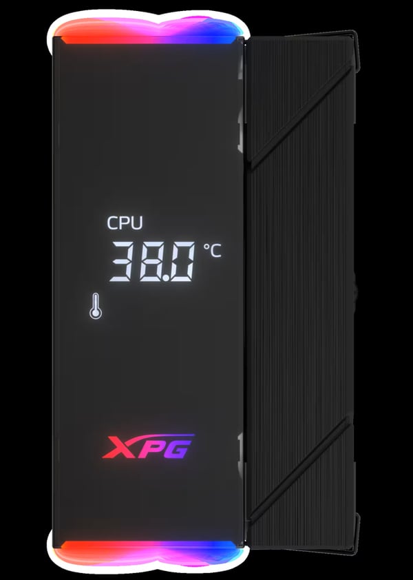 XPG MAESTRO PLUS 42SA Suoritin Ilmanjäähdytin 12 cm Musta