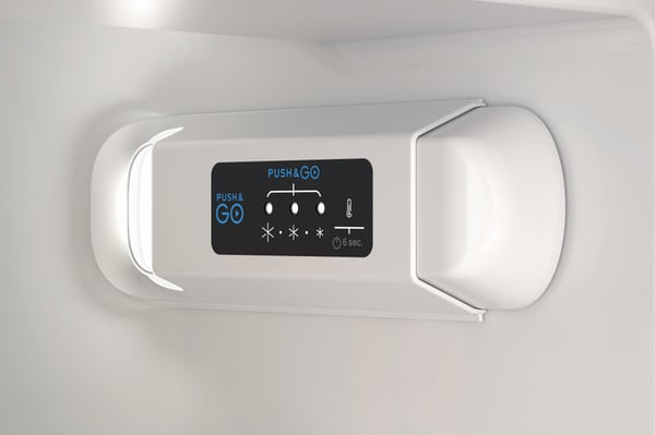 Indesit INC18D021A1 Kiinteä 268 L Valkoinen