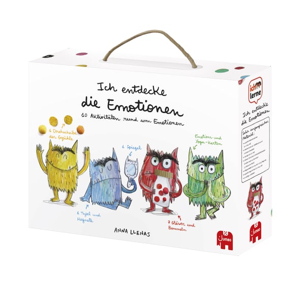 Jumbo Ich Lerne Entdecken - Color Monster