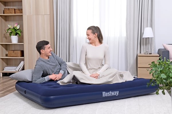 Bestway 67287 / 24 luftmadras Dobbelt madras Blå