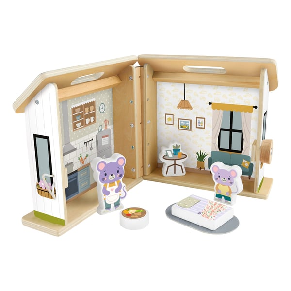 Fisher-Price Wooden On-the-Go Play House