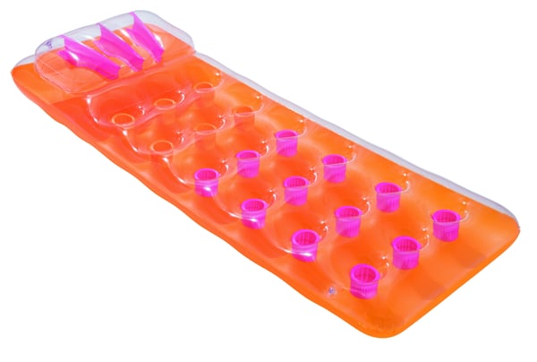 Bestway 43015 pool- och badmadrass Grön, Transparent, Gul Vinyl