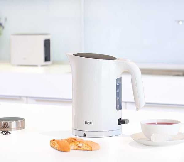 Braun PurEase WK 3100 WH vedenkeitin 1,7 L 2200 W Valkoinen