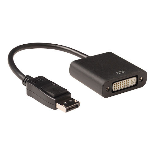 ACT AK3985 videokabel adapter 0,15 m DisplayPort DVI Sort