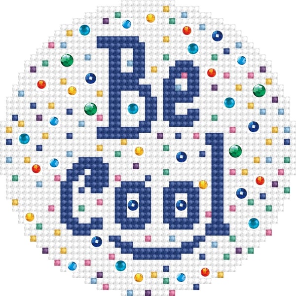Diamond Dotz broderi, Dotz box Diamond mosaik Be cool DBX011