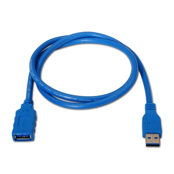 AISENS A105-0046 USB-kabel USB 3.2 Gen 1 (3.1 Gen 1) 2 m USB A 5 Gbit/sek. Blå