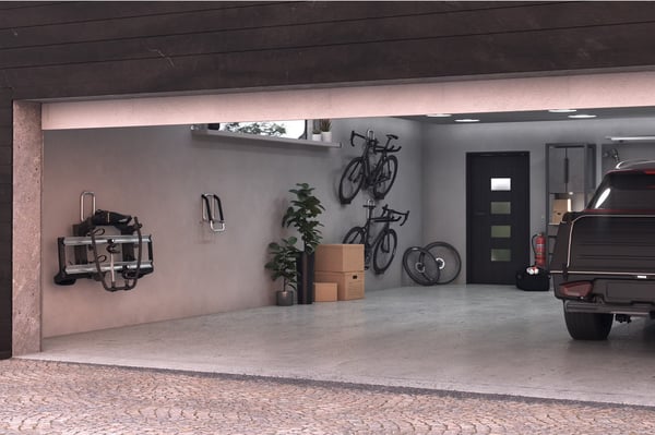 Thule 977101 cykelstöd Cykelhållare för inomhusbruk Väggmonterad Svart